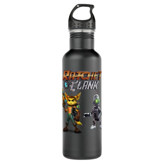 Ratchet en Clank Classic T Shirt Waterfles (Voorkant)
