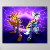 Ratchet en klank Rift Apart Poster (Voorkant)