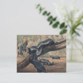 Ratels van Joseph Wolf Briefkaart (Staand voorkant)