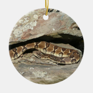 Ratelslang in Shenandoah National Park Keramisch Ornament