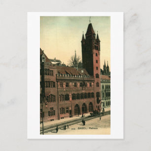 Rathaus Basel Zwitserland  Briefkaart
