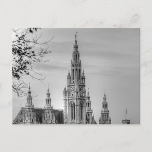 Rathaus Briefkaart (Voorkant)