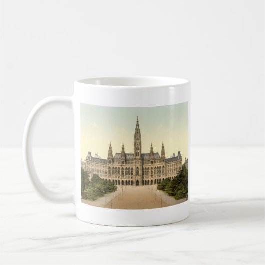 Rathaus, Wenen, Oostenrijk Koffiemok (Links)