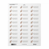 Rathbones Warbler Audubon Bird op Crossvine Etiket (Full Sheet)