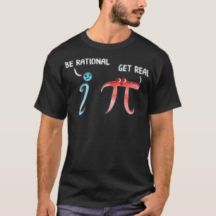 Rationele haal echte grappige Wiskunde Joke Statis T-shirt