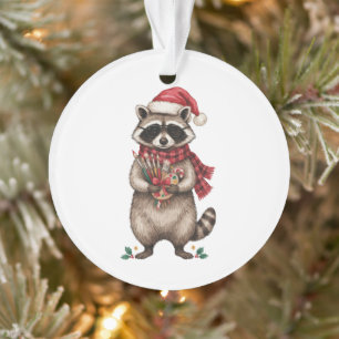 Raton de Noël Artiste Chapeau de Père Noël Pinceau