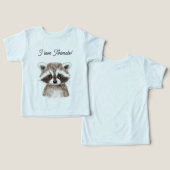 Raton laveur mignon (Design Recto & Verso)