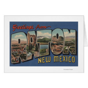Raton, New Mexico - Grote Letter-scènes