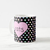 Rats Coeurs Mug (Devant gauche)