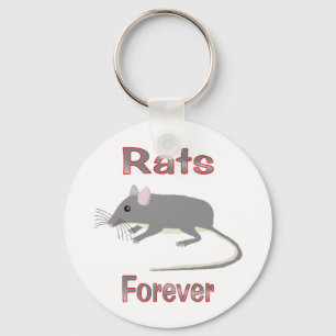 Rats Forever Sleutelhanger