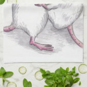 rats jouant serviette de cuisine (Plié)