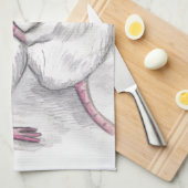 rats jouant serviette de cuisine (Quart Plié)