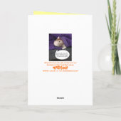 rats parlant carte de voeux personnalisable (Dos)