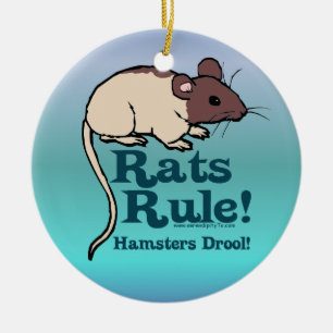 Rats Rule! Keramisch Ornament