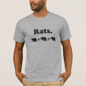 Rats - Wingspan Bird Board Jeu T-Shirt (Noir) (Devant)