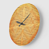 Rattan Weave Grote Klok (Hoek)