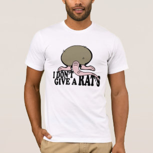 Ratten achter t-shirt