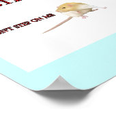 Ratten bij Play-Poster Poster (Hoek)