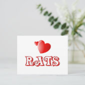 Ratten Briefkaart (Staand voorkant)