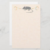 Ratten Briefpapier (Voorkant / Achterkant)