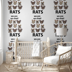 Ratten Dier We zijn op chat Grappige Ratten Behang