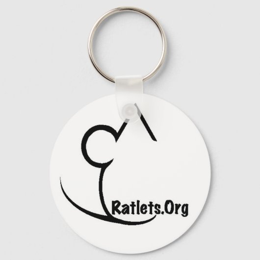 ratten! -gepersonaliseerd sleutelhanger (Voorkant)