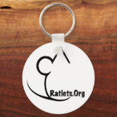 ratten! -gepersonaliseerd sleutelhanger (Voorkant)