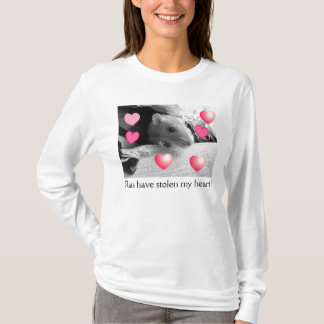 Ratten hebben mijn hart gestolen! t-shirt