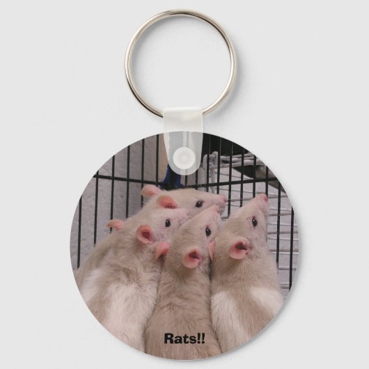 Ratten! Sleutelhanger (Voorkant)
