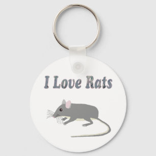 Ratten Sleutelhanger
