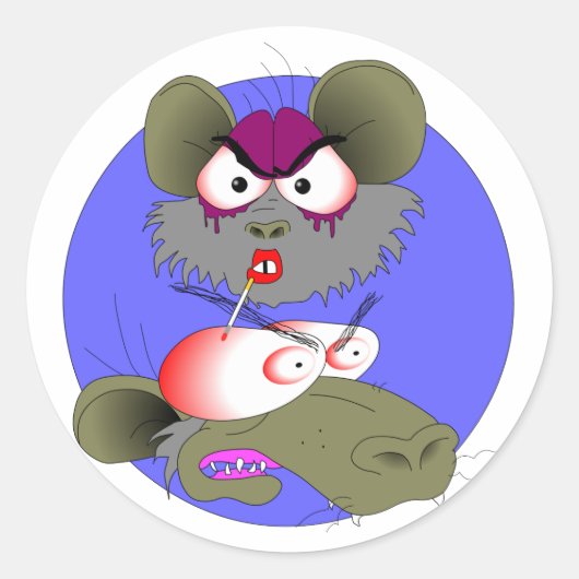 Ratten Sticker (Voorkant)