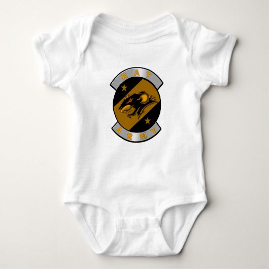 Rattenleger Baby Bodysuit (Voorkant)