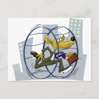 rattenrace briefkaart