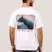 rattenrace t-shirt (Achterkant)