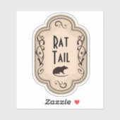 Rattenstaart Apothecair Label (Vel)