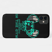 rattenversterking in de gym Case-Mate iPhone case (Achterkant (horizontaal))