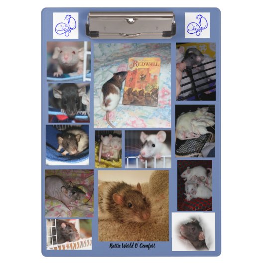 Rattie-klembord Klembord (Voorkant)