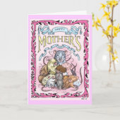 Rattie Mom Moederdag kaart (Gele Bloem)