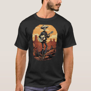 Rattle 'n' Strum, De Gitarist-Slingerende Skelet K T-shirt