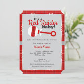 Rattle Raider Baby shower Kaart (Staand voorkant)