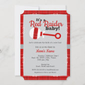 Rattle Raider Baby shower Kaart (Voorkant)