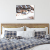 Rattle Snake Canvas Afdruk (Insitu (Slaapkamer))