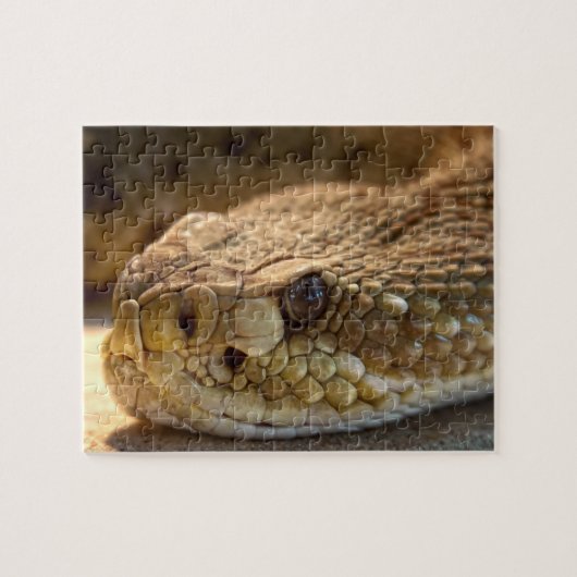 Rattle Snake's Head Legpuzzel (Horizontaal)