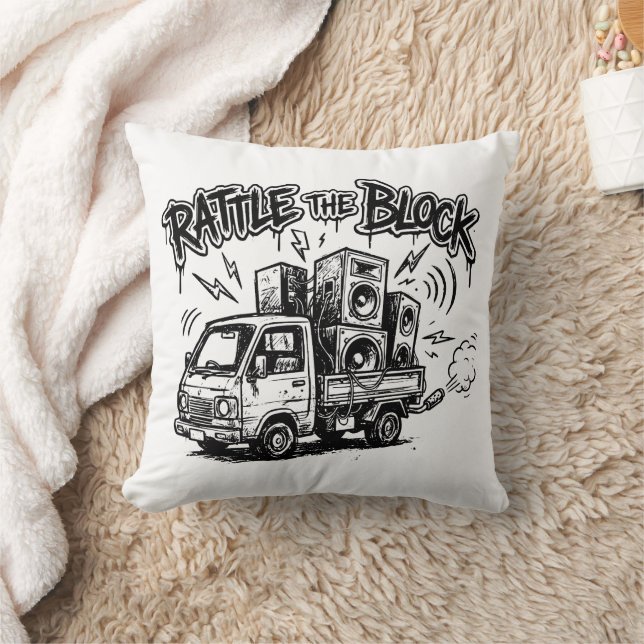 Rattle The Block Kussen (Deken)