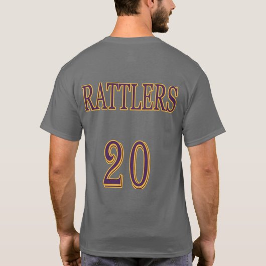 Rattlers 20 jaar reünie t-shirt (Achterkant)