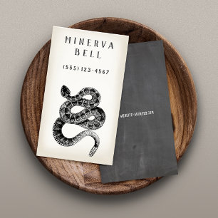 Rattlesnake Calling Card Contactkaartje