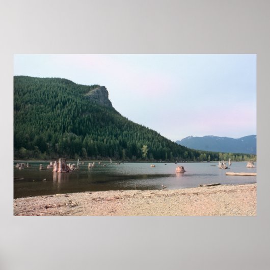 Rattlesnake Lake, Washington Print (Voorkant)