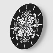 Rattlesnake Mandala Grote Klok (Hoek)