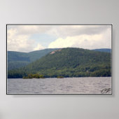 Rattlesnake Mountain en Squam Lake Photography Poster (Voorkant)