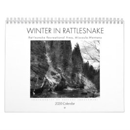 Rattlesnake van Missoula in winterkalender 2020 Kalender